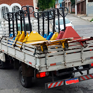 Coleta e logística de equipamentos